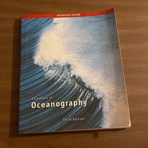 Essentials of Oceanography Third Edition Paperback